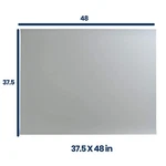 Pacific Arc 37.5X48 Gray/white Vinyl Board Cover Self Healing/stain Resistant. Fixed Price $166.66.