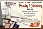 New U.s. Art Supply 54-PIECE Ultimate Drawing & Sketching Set Pads. Fixed Price $42.49.