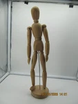 Us Art Supply 12" Male Manikin Wooden Mannequin Figure. Fixed Price $10.40.