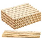 Mukchap 144 Pack Wooden Ruler, 12 Inch Straight, 30CM Metric With Centim.... Fixed Price $37.78.