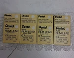 4 Boxes Pentel Film Lead Refill 0.7 Mm Ultra Fine CF7-P2 New 12 Tubes. Fixed Price $49.99.