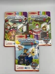 3 Pack Melissa & Doug Water Wow Paw Patrol Skye, Chase, Marshall Marcus Bundle. Fixed Price $50.00.