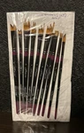 Creative Mark Fx Effects Taklon Paint Brushes, Set Of 10 - Watercolor, Acrylic. Fixed Price $26.99.