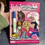 Bendon Barbie Mattel 16 Page Imagine Ink Coloring Book With Marker New. Fixed Price $6.50.