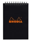 Rhodia Wirebound Notebook 8 1/4 X 11 3/4 Graph Black. Fixed Price $14.30.