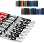 Calligraphy Set, 7 Pcs Fountain Pen With Different Replaceable Nib And 40. Fixed Price $22.40.