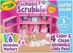 Crayola Scribble Scrubbie Pets Super Salon, Color, Paint & Wash Toy Animals New. Fixed Price $19.99.