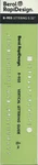 Berol Rapidesign Template R-905 Lettering 5/32". Fixed Price $29.99.