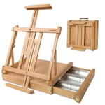Meeden Studio Sketchbox Easel Metal Lined Drawer - Adjustable Solid Beech. Fixed Price $154.31.