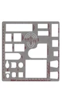 Pickett Interior Design And Home Modeling Template, 1/2 Inch Scale (1157I) .... Fixed Price $26.25.