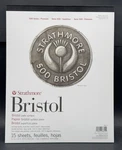 Strathmore 500 Series Bristol Paper Pad 15 Sheets 11 X140 Acid-free 100% Cotton. Fixed Price $44.95.