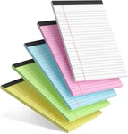 Pack Small Note Pads 5X8 Inch College Ruled Legal For School 30 Sheets. Fixed Price $12.84.