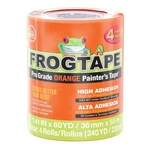 Pro Grade Orange 1.41 In. X 60 Yd. Painters TAPE,4 PACK,240 Yards Total. Fixed Price $20.36.