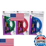 Charles Leonard Safety Compass And 6 Inch Swing Angle Arm Protractor Combo Packs. Fixed Price $60.32.